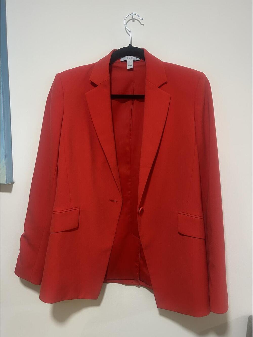 Dylan Gray Coral Blazer Size 2